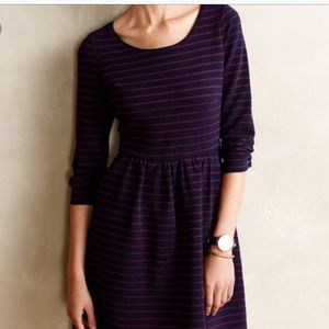 Anthropologie Maeve Striped Dress
